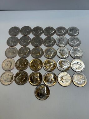 BU 2015-2024 Kennedy Half Dollars Coin Lot Face Value $18 Coin Collection